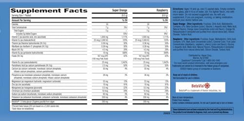Sobres efervescentes Emergen-C Immune+ sabor mora y naranja