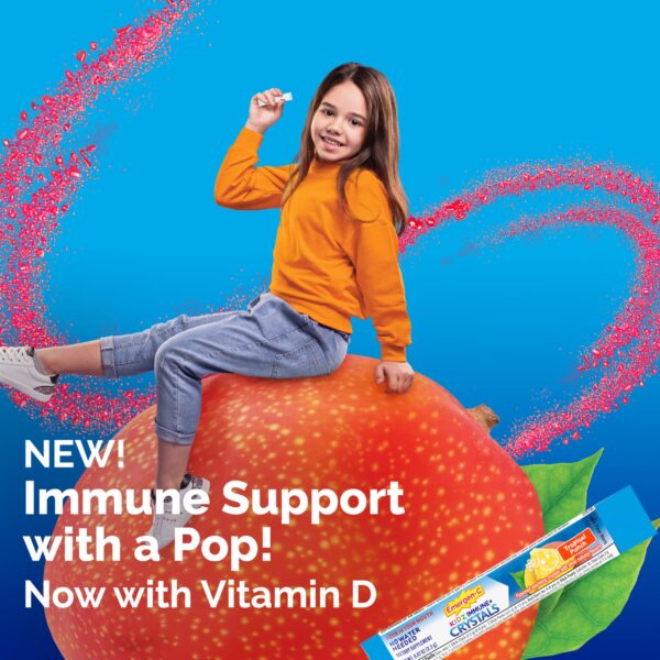 Version 1.0.0 Sobres individuales Emergen-C Kidz Immune Plus sabor frutal