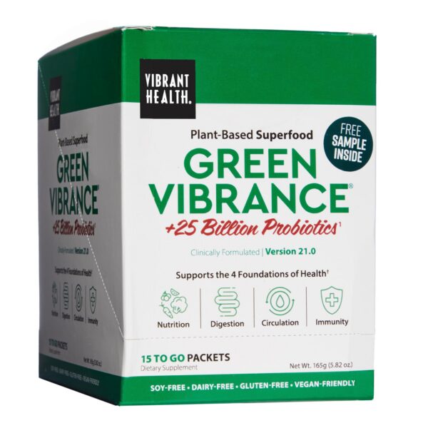 Sobres Green Vibrance Vibrant Health