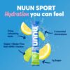 sobres de hidratación nuun sport 16 porciones limón lima