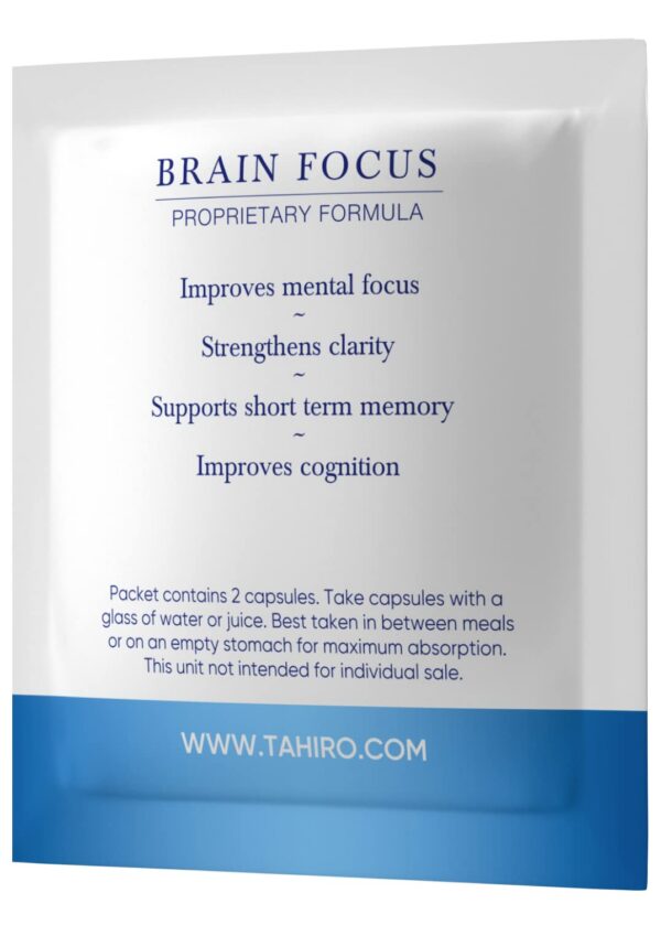 Sobres individuales suplemento para memoria y concentración