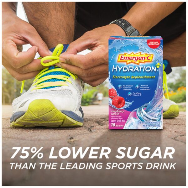 Sobres polvo bebida deportiva Emergen-C Hydration Plus