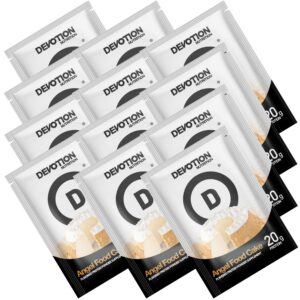 Sobres individuales de proteína Devotion Nutrition sabor pastel