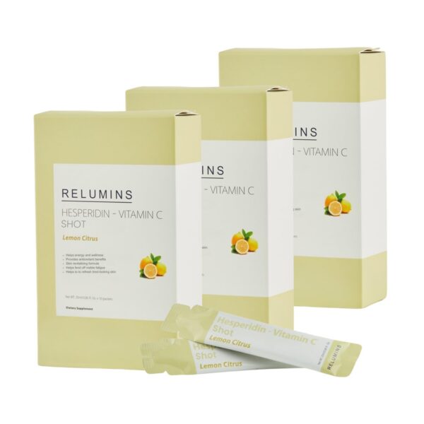 Sobres Relumins Vitamin C Shots limón