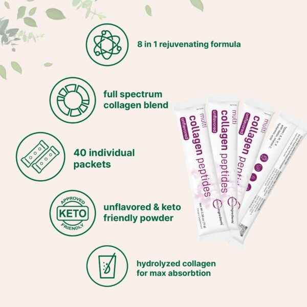 Sobres de stick de colágeno 40