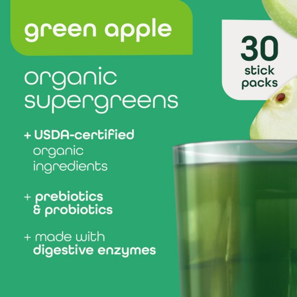Version 1.0.0 Sobres individuales super greens Zena Nutrition para llevar