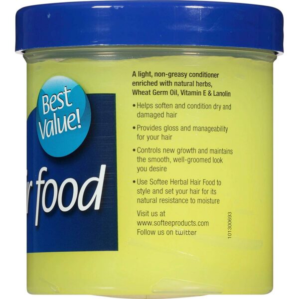 Softee Hair Food Vitamina E ingredientes y beneficios