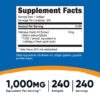 Softgels ajo 1000mg Nutricost paquete triple