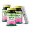 Paquete de softgels de biotina 1000 mcg Spring Valley 150 unidades