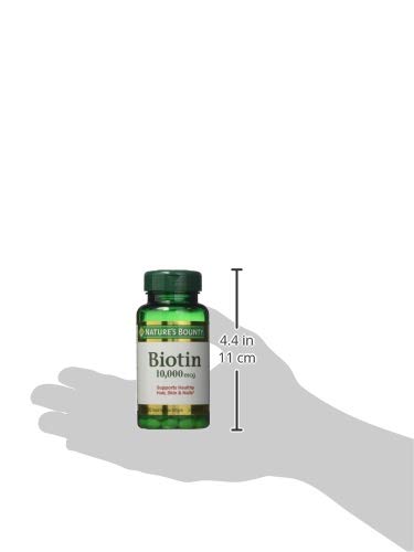 Version 1.0.0 Softgels biotina rápida liberación Nature's Bounty