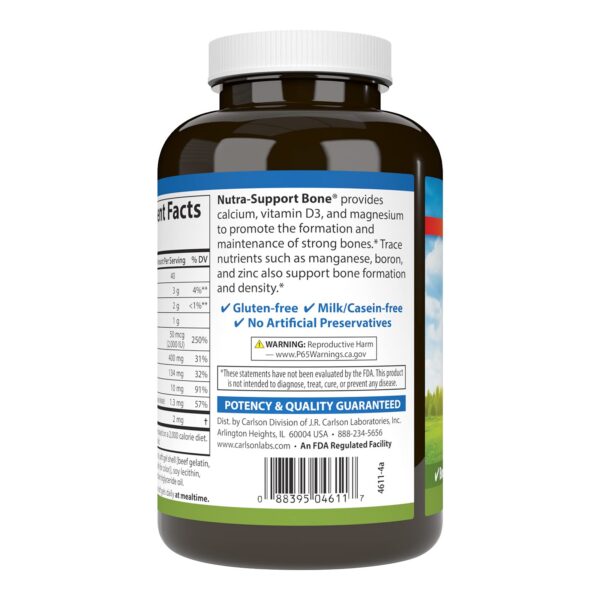 Softgels Carlson Nutra-Support Bone