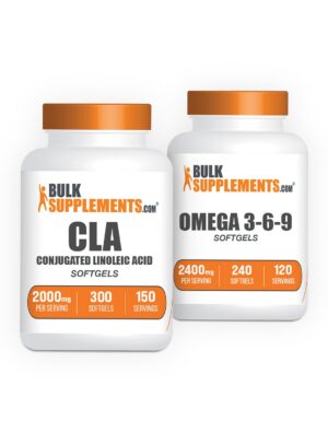 Version 1.0.0 Softgels CLA 2000mg y Omega 3-6-9 pack calidad BulkSupplements