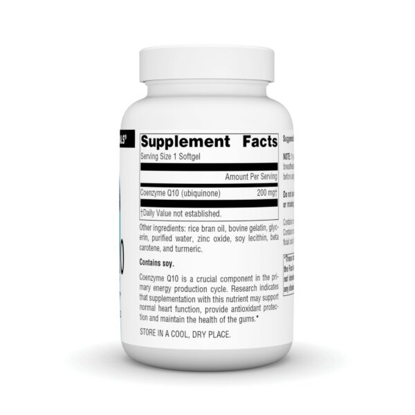 Version 1.0.0 Softgels de Coenzima Q10 para salud antioxidante