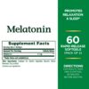 Softgels de melatonina Nature's Bounty 5mg fáciles de tragar y efectivo