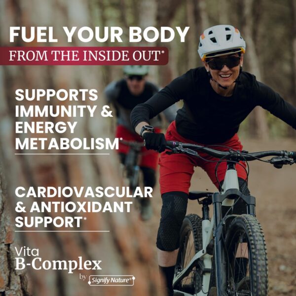 Softgels del suplemento complejo B y vitaminas C y E VitaBComplex SIGNIFY NATURE