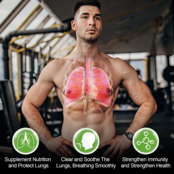 Softgels ZHPHK para limpieza y apoyo pulmonar