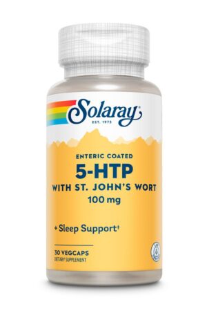 SOLARAY 5-HTP 100 mg cápsulas entéricas