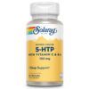Solaray 5-HTP botella y etiqueta