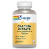 Version 1.0.0 Solaray Calcium Citrate bottle front