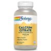 Frasco de Solaray Citrato de Calcio con Vitamina D3 240 capsulas vegetales