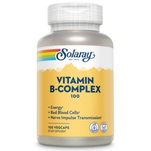 SOLARAY complejo vitamina b suplemento energía saludable