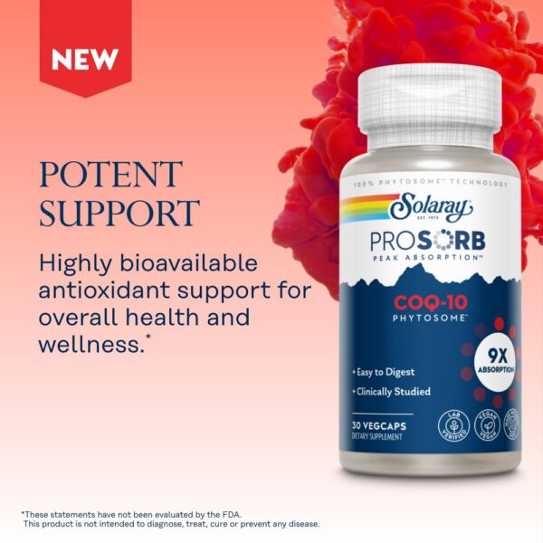 Detalle de la fórmula Phytosome CoQ10 200 mg