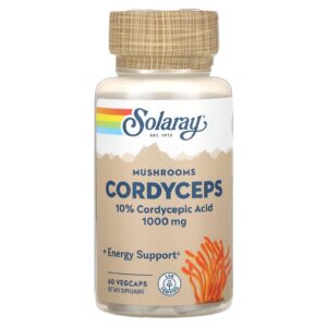Solaray Cordyceps 60 VegCaps suplemento dietético