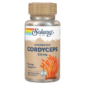 Version 1.0.0 Solaray Cordyceps suplemento natural salud y energía