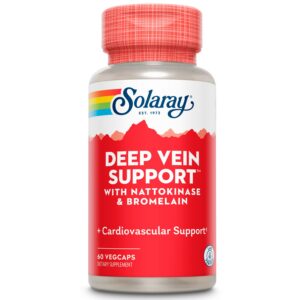 Solaray Deep Vein Support cápsulas veganas para circulación