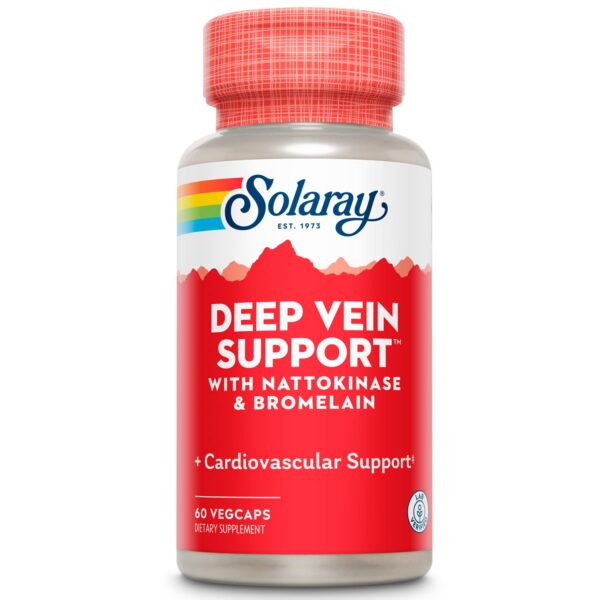 Solaray Deep Vein Support cápsulas veganas para circulación