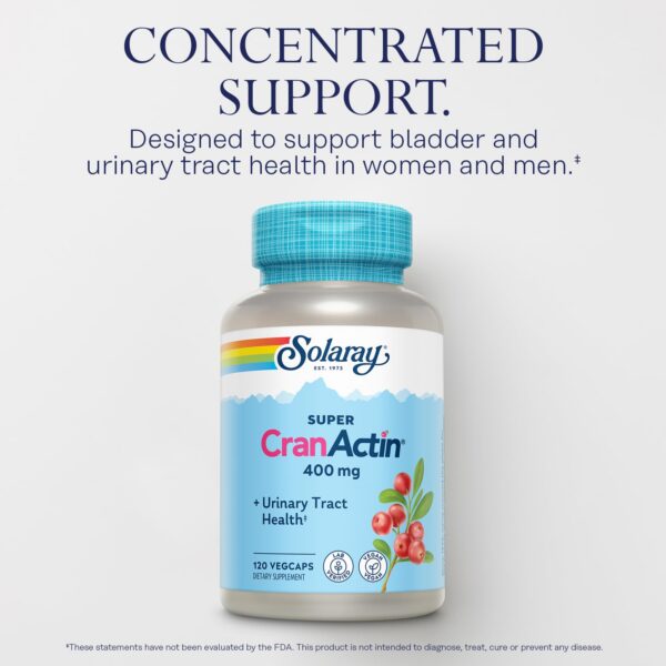 SOLARAY extracto de arándano envase y cápsulas