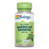 Version 1.0.0 Frasco de SOLARAY Ginseng Americano 480mg adaptógeno 50 cápsulas