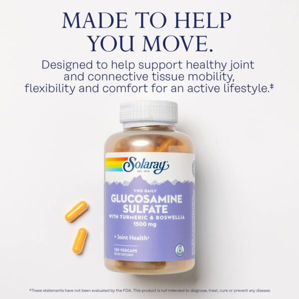 Solgar Glucosamine Sulfate blend en envase