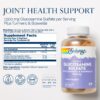 Frente de la etiqueta Solaray Glucosamine Sulfate 1500 mg