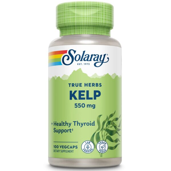 SOLARAY kelp 550 mg botella 100 VegCaps