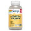 SOLARAY Magnesium Glycinate cápsulas etiqueta frontal