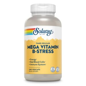 Version 1.0.0 Solaray Mega B-Stress complejo vitamina B liberación prolongada