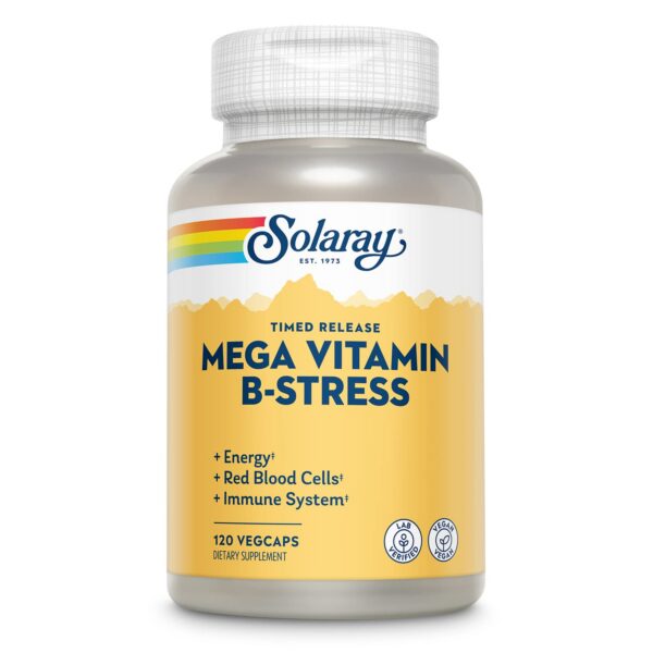 SOLARAY Mega B-Stress frasco