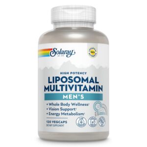SOLARAY multivitamínico liposomal para hombres absorción mejorada