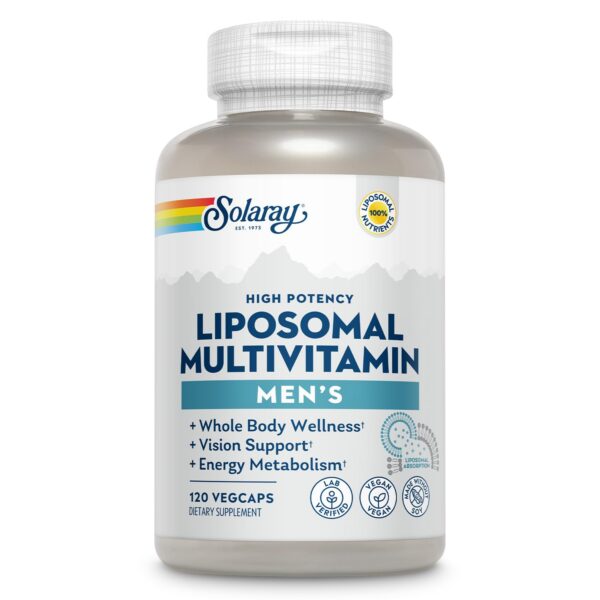 SOLARAY multivitamínico liposomal para hombres absorción mejorada
