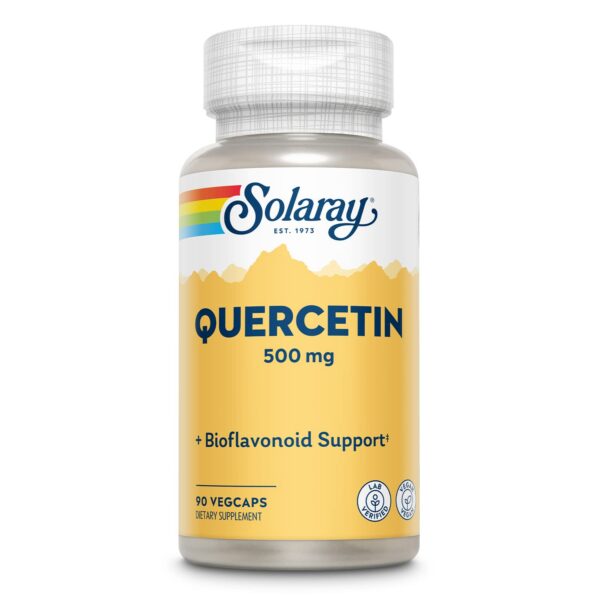 Frasco SOLARAY Quercetina 500 mg