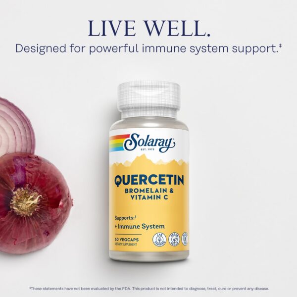 Version 1.0.0 Cápsulas Solaray Quercetina Bromelina Vitamina C