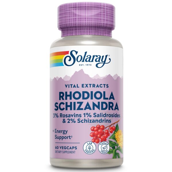 Version 1.0.0 Frasco Solaray Rhodiola Schizandra