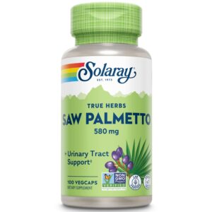 Version 1.0.0 SOLARAY Saw Palmetto cápsulas vegetales 580 mg 100 unidades