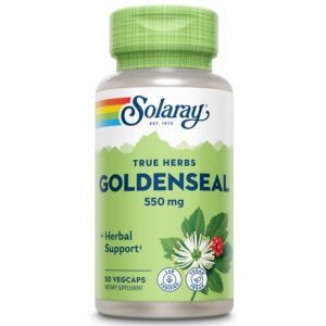Solaray sello de oro raíz 550mg frasco