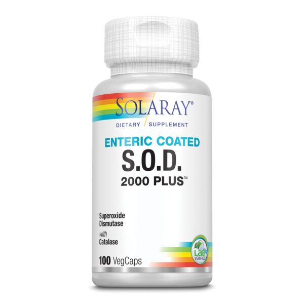 Version 1.0.0 Solaray S.O.D. 2000 Plus cápsulas antioxidantes