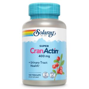 SOLARAY Super CranActin extracto de arándano 400mg caja frontal