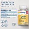 Etiqueta SOLARAY Vitamin D3 K2