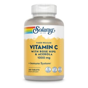 Solaray vitamina C 1000 mg cápsulas liberación controlada