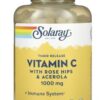 Solaray vitamina c liberación controlada rosa mosqueta acerola 250 tabletas